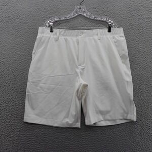 Under Armour Mens UA Drive Golf Shorts Size 38 White Performance NWT